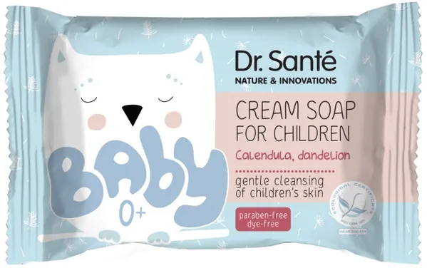 Мило дитяче Dr.Sante Baby Календула, кульбаба, 90 г
