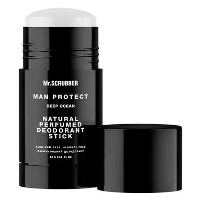 Дезодорант стик Mr.Scrubber Man Protect Deep Ocean парфюмированный для мужчин, 50 г
