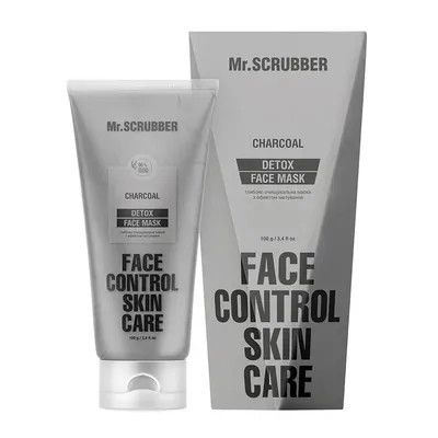 Маска для обличчя MR.Scrubber Detox Face Control з ефектом матування, 100 мл