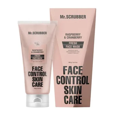 Маска для обличчя MR.Scrubber Fresh Face Control для покращення тону і свіжості обличчя, 100 мл