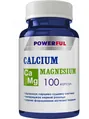 Кальцій та магній POWERFUL Calcium Magnesium капсули №100