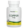 Медь Nature's Plus Copper 3 мг, 90 таблеток