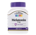 Мелатонин 21st Century Melatonin 3 мг, 200 таблеток
