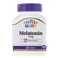 Мелатонін 21st Century Melatonin 3 мг, 200 таблеток
