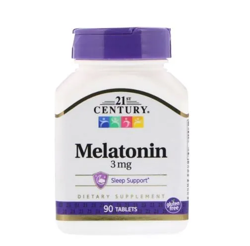 Мелатонін 21st Century Melatonin 3 мг, 90 таблеток
