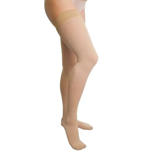 Панчохи компресійні Venotonia Soft клас компресії 1, закритий носок, стандарт, колір карамель, розмір 5+