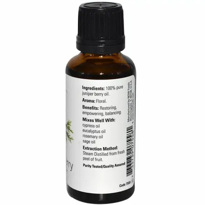 Ефірна олія ягід ялівцю Now Essential Oils Juniper Berry, 30 мл