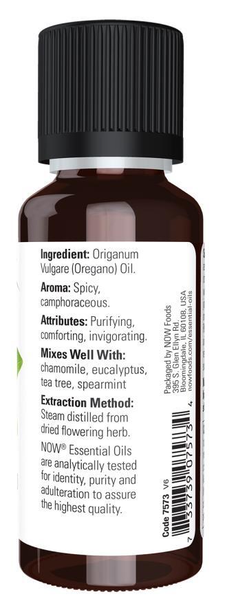 Ефірна олія орегано NOW Oregano Oil, 30 мл
