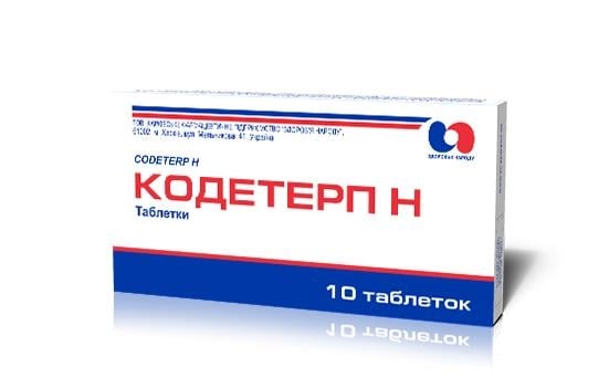 Кодетерп Н таблетки №10