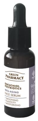 Сыворотка для лица Green Pharmacy Бакучиол + постбиотики, 30 мл
