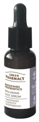 Сироватка для обличчя Green Pharmacy Бакучіол + постбіотики, 30 мл
