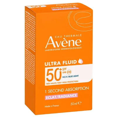 Ультра-флюїд для обличчя сонцезахисний Avene Radiance SPF50+ для всіх типів шкіри, 50 мл