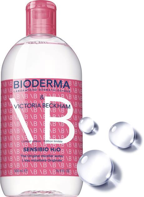 Лосьйон міцелярний для обличчя Bioderma Sensibio Н2О для чутливої шкіри, лімітований випуск, 500 мл