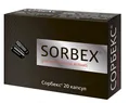 Сорбекс капсули по 0.25 г №20 (10х2)