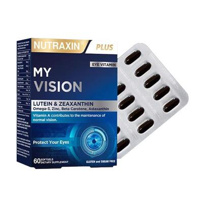 Вітаміни для очей Nutraxin Plus My Vision, 60 капсул