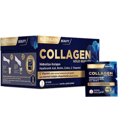 Колаген Nutraxin Beauty Collagen Gold Quality 10000 мг, 30 саше