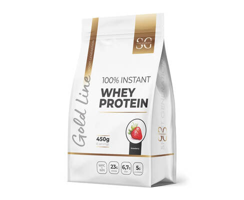 Протеїн Sport Generation Gold Premium 100% Instant Whey Protein (WPC+WPI) Strawberry, 450 г