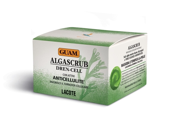 Скраб для тела GUAM Algascrub Dren-Cell с эфирными маслами, 420 г