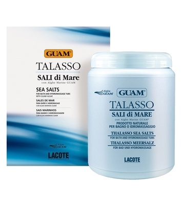 Соль для ванны GUAM Talasso концентрированая морская, 1 кг