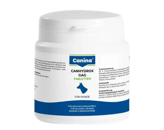 Кангідрокс ГАГ Canina Canhydrox GAG для кісток та суглобів для собак, 60 таблеток