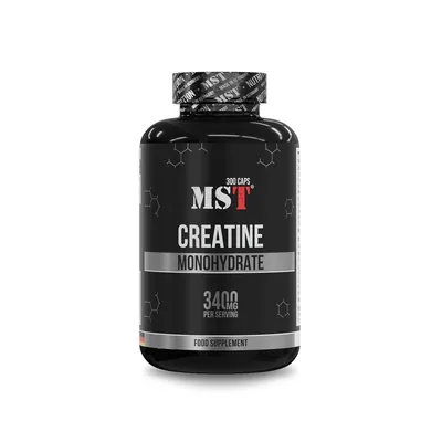 Креатин MST Nutrition Creatine Monohydrate 3400 мг, 300 капсул