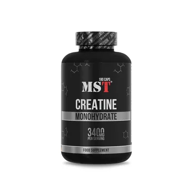 Креатин MST Nutrition Creatine Monohydrate 3400 мг, 180 капсул