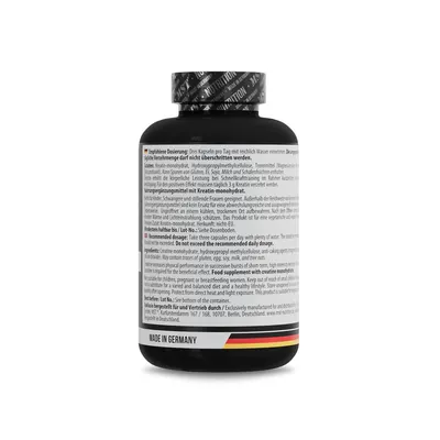 Креатин MST Nutrition Creatine Monohydrate 3400 мг, 180 капсул