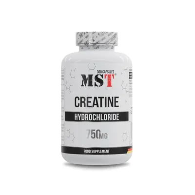 Креатин гідрохлорид MST Nutrition Creatine Hydrochloride 750 мг, 300 капсул