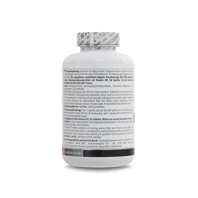 Креатин гідрохлорид MST Nutrition Creatine Hydrochloride 750 мг, 300 капсул