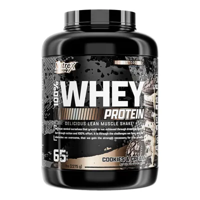 Протеїн сироватковий змішаний Nutrex Research 100% Whey Protein, печиво та крем, 2265 г