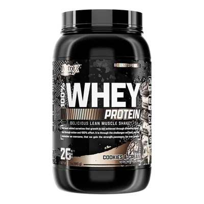 Протеїн сироватковий змішаний Nutrex Research 100% Whey Protein, печиво та крем, 913 г