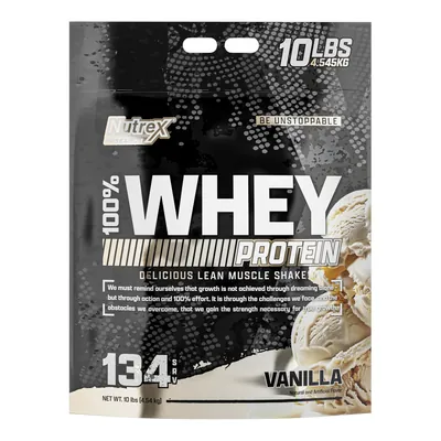 Протеїн сироватковий змішаний Nutrex Research 100% Whey Protein, ваніль, 4545 г