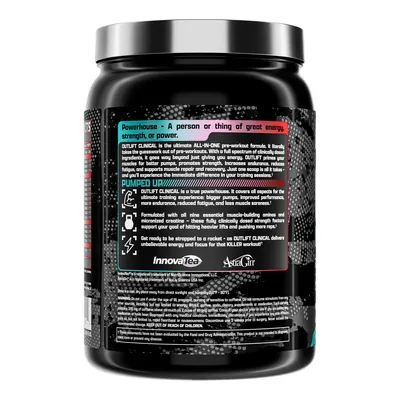 Передтренувальний комплекс Nutrex Research Outlift Clinical, поліція маямі, 628,9 г