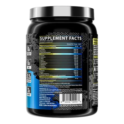 Передтренувальний комплекс Nutrex Research Outlift Clinical, чорничний лимонад, 639,91 г