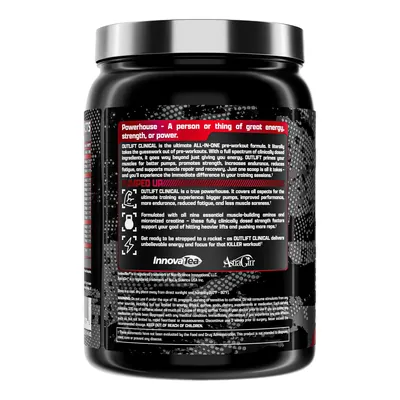 Передтренувальний комплекс Nutrex Research Outlift Clinical, фруктовий пунш, 636,61 г