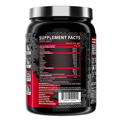 Передтренувальний комплекс Nutrex Research Outlift Clinical, фруктовий пунш, 636,61 г