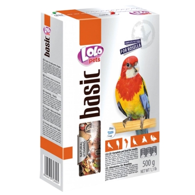 Корм повнораціонний Lolo Pets для розели, 500 г
