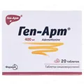 Геп-арт таблетки киш./розч. по 400 мг №20 (4х5)