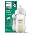 Бутылочка для кормления Philips Avent SCY933/01 Natural Природный поток стеклянная, 240 мл