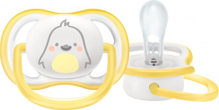 Пустышка силиконовая Philips Avent Ultra Air SCF086/26, 0-6 месяцев, 1 шт
