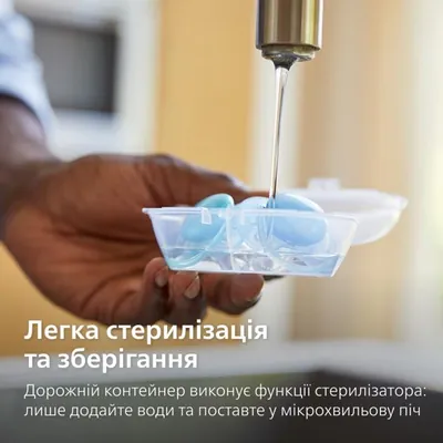 Пустушка силіконова Philips Avent Ultra Air SCF349/18 ортодонтична, 18+ місяців, 2 шт