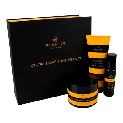 Набір Beehive інтенсивний догляд (шампунь + крем-маска + сироватка)