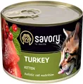 Корм вологий для кошенят Savory 30686 з індичкою, 200 г
