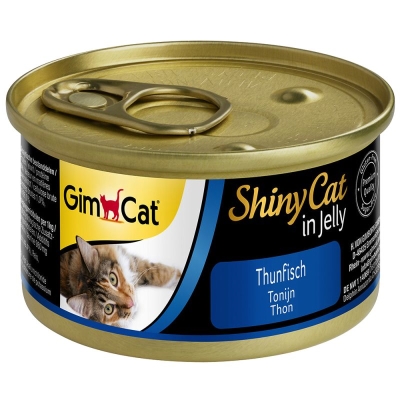 Корм влажный для кошек GimCat Shiny Cat Filet с тунцом, 70 г