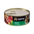 Корм влажный для кошек Savory 30600 с уткой, 100 г