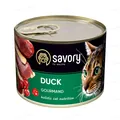 Корм вологий для котів Savory 30617 з качкою, 200 г