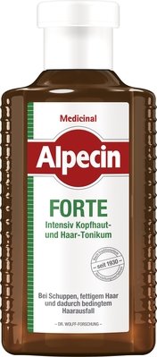 Тоник для кожи головы для мужчин Alpecin Medicinal Forte от шелушения и зуда, 200 мл