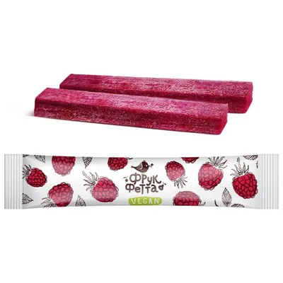 Цукерки Фрукфетта Vegan малина, 20 г