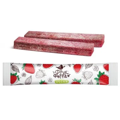 Цукерки Фрукфетта Vegan полуниця, 20 г