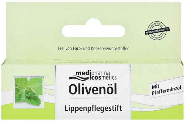 Стік-бальзам для губ Medipharma Cosmetics Olivenol, 4.8 г